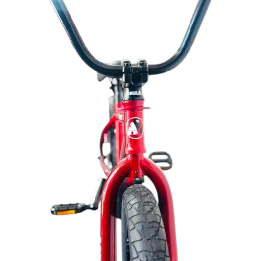 Bicicleta Gorila Bmx Savage Rodado 20 Roja Centro Mid Trucos