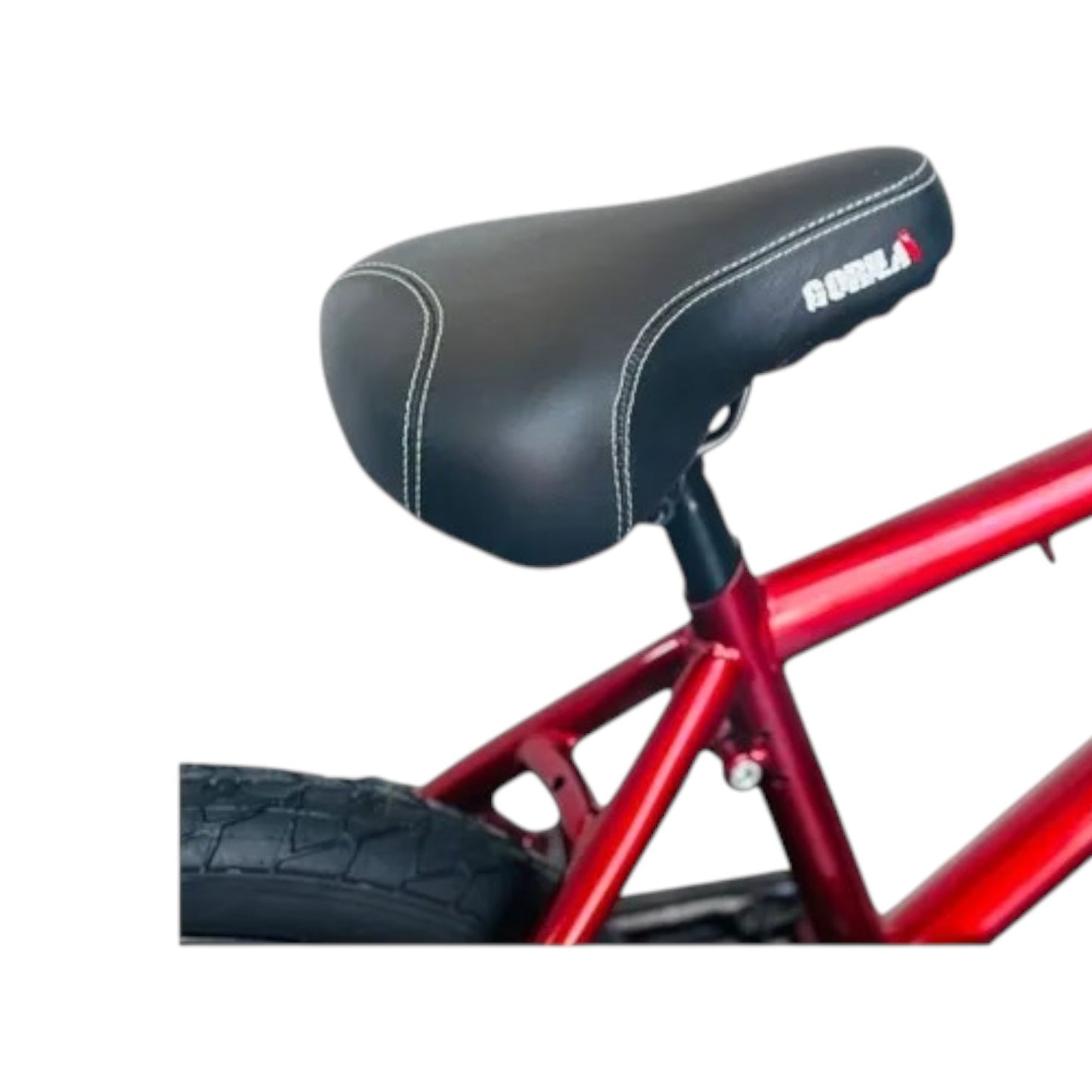 Bicicleta Gorila Bmx Savage Rodado 20 Roja Centro Mid Trucos