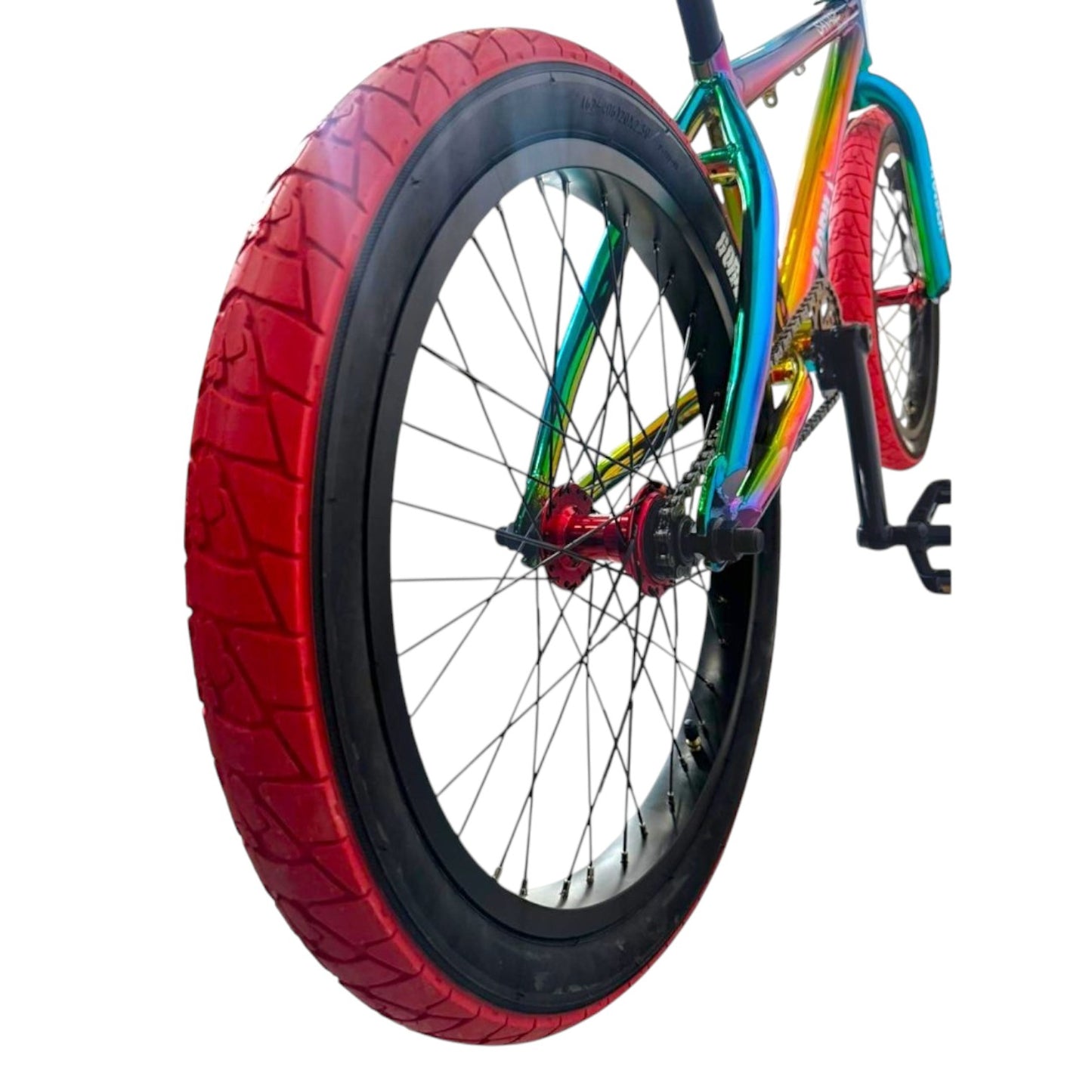 Bicicleta Centro Mid, Gorila Savage Tornasol/Roja Rodado 20