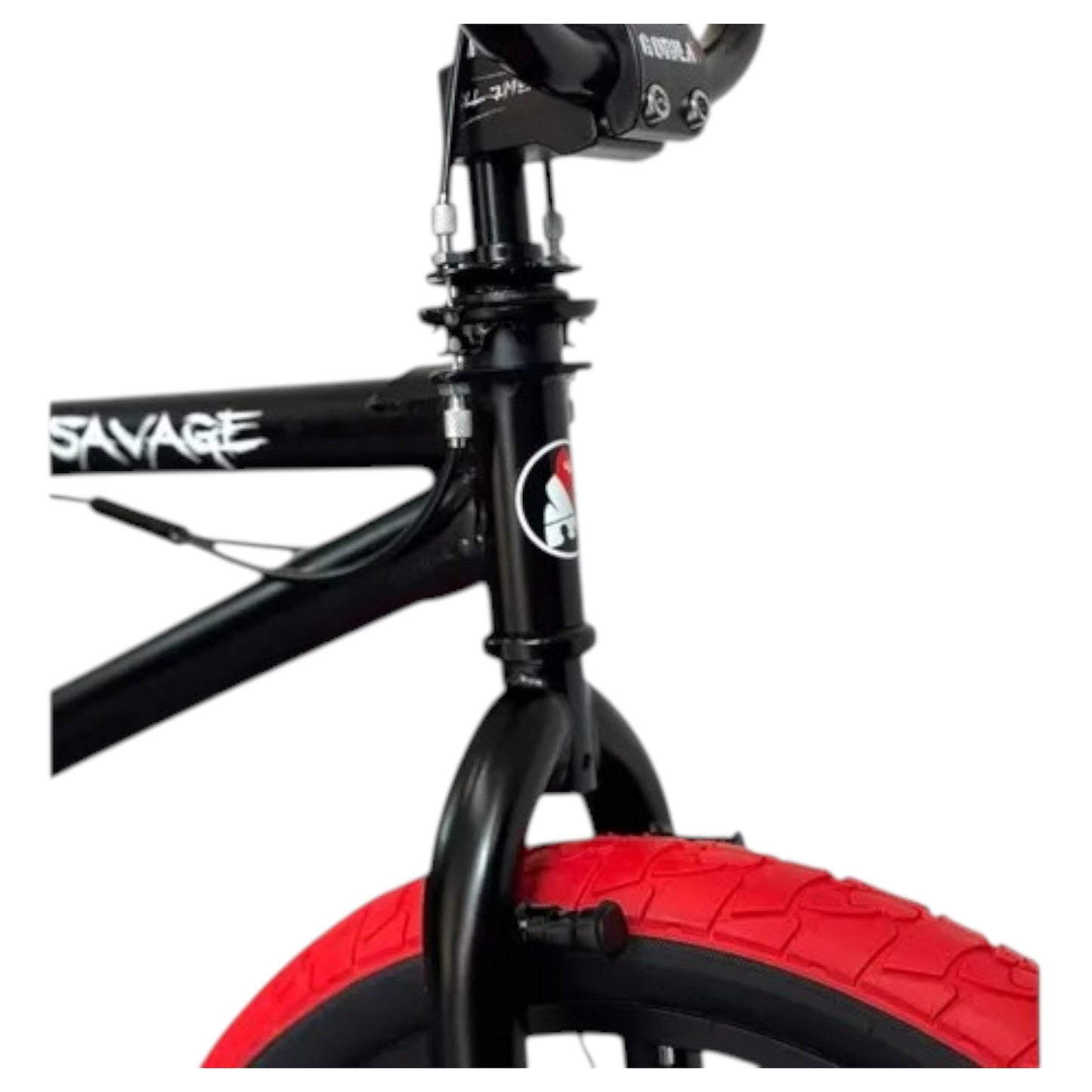 Bicicleta Centro Americano, Gorila Savage Negro/Roja, Rodado 20