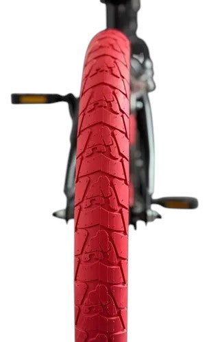 Bicicleta Centro Americano, Gorila Savage Negro/Roja, Rodado 20