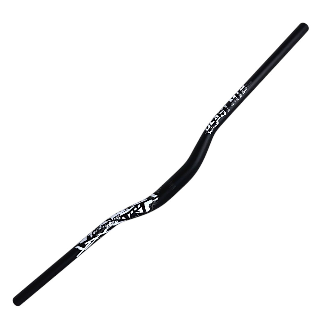 Manubrio Best 31.8 X 800mm Mtb, Stunt, Largo Aluminio KODIAK Blanco/Negro