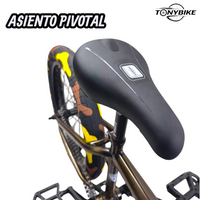 Bicicleta Chepe Joy Rider Bmx Camuflaje Cafe / Amarillo