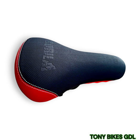 Asiento Para Bicicleta Bmx Sillin Gorila Trucos Striker Rojo