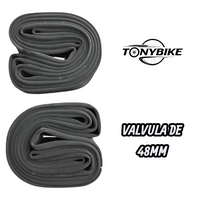 Par De Cámaras Kronos Rodado 27.5x2.00-50 V/americana Schrader