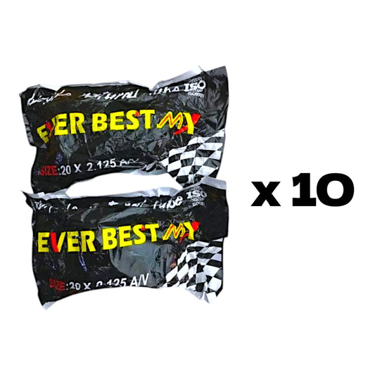 Kit 10 Cámaras Everbest Rodado 20x2.125