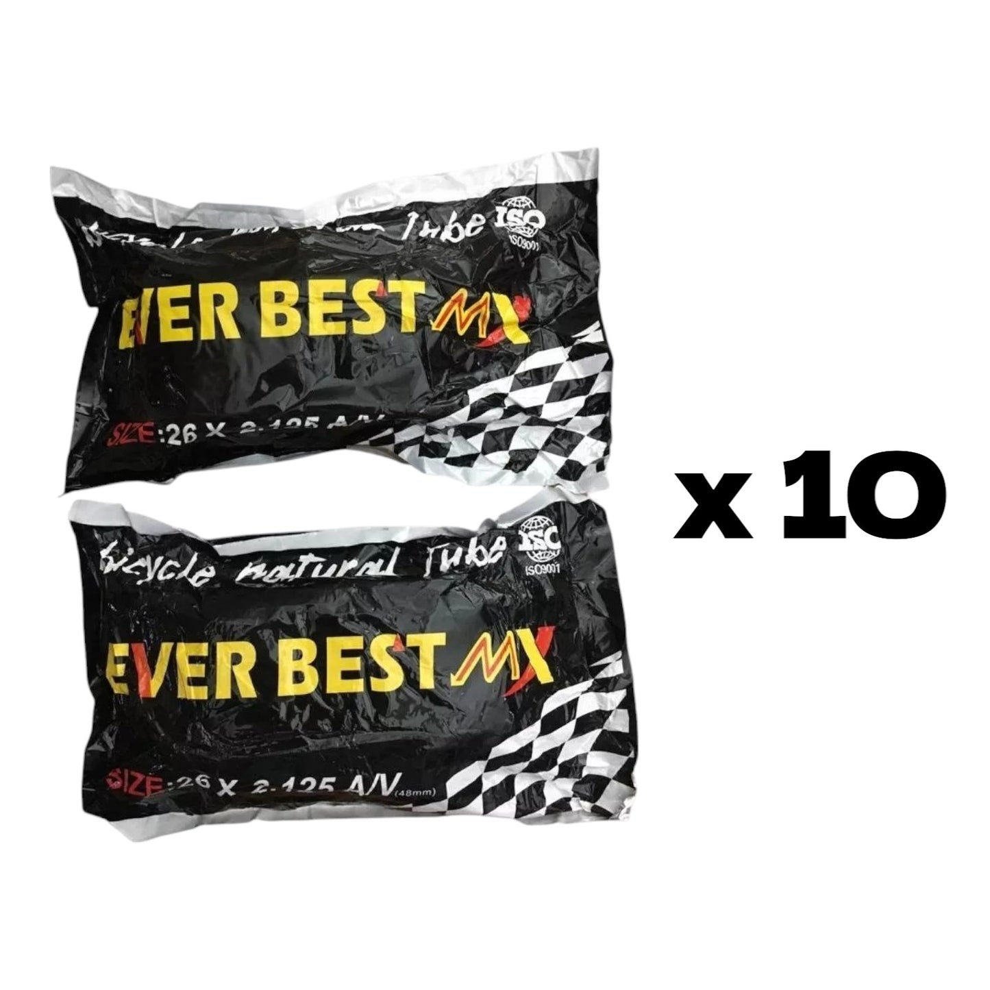 Kit 10 Cámaras Everbest Rodado 26x2.125