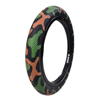 Llanta Rodado 20x2.40 Camuflaje Everbest Verde Cafe