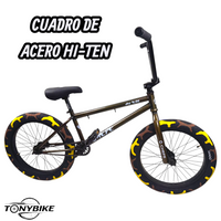 Bicicleta Chepe Joy Rider Bmx Camuflaje Cafe / Amarillo