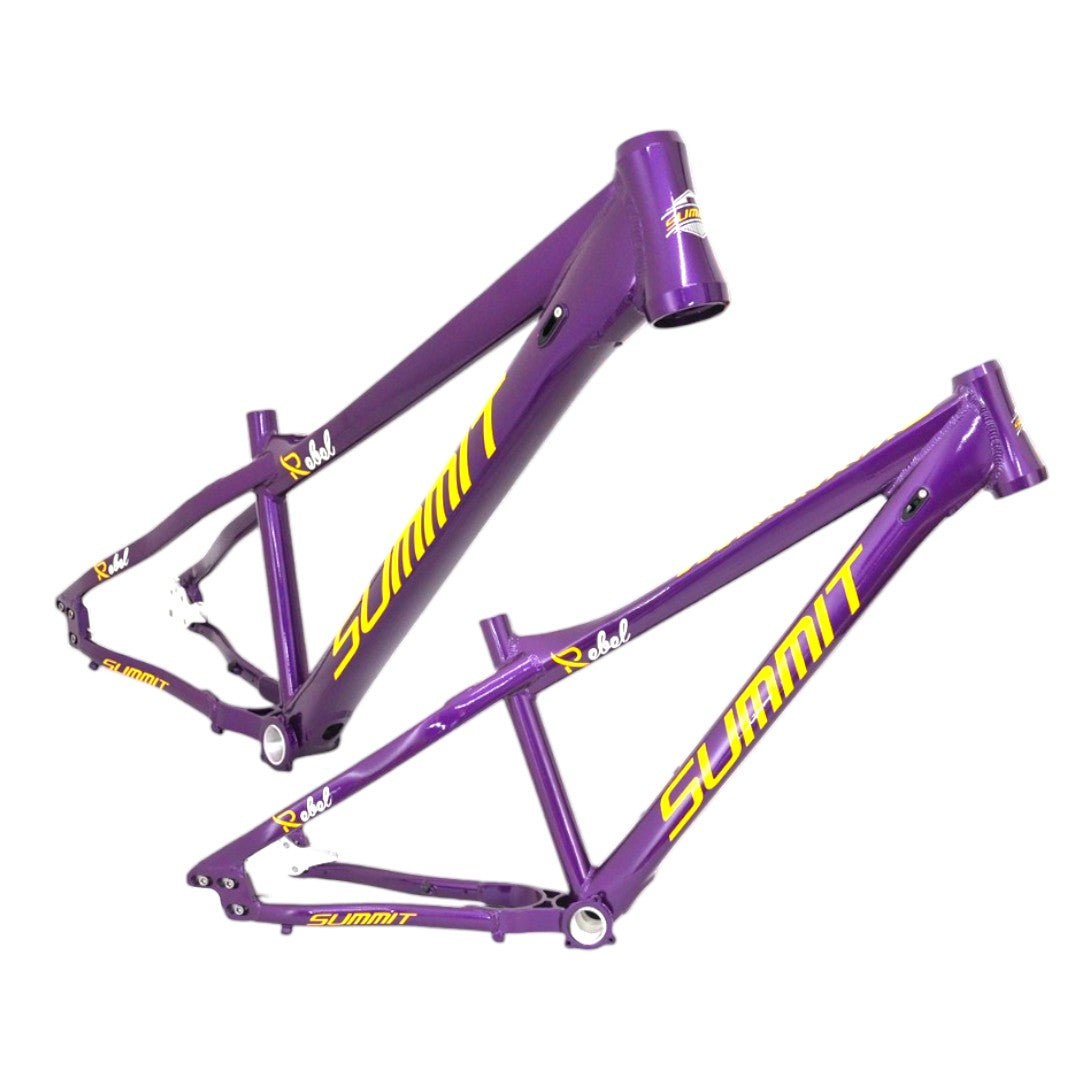 Cuadro Stunt Bike, Dirt Jump, Marca Summit Morado R29