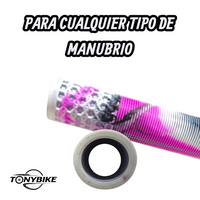 Puños Bmx Gorila Camuflaje Clown Tapon 160mm