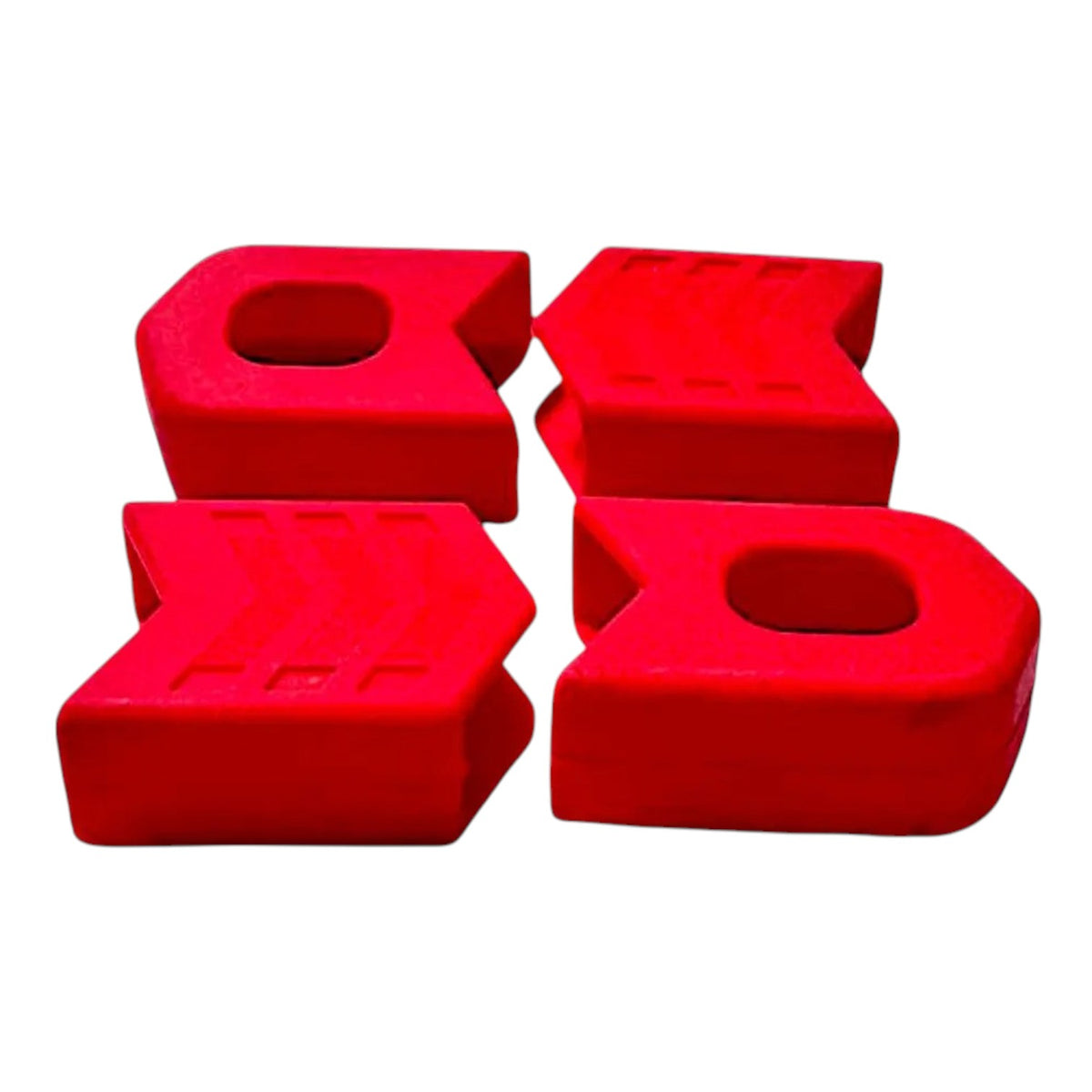 Fundas Protectoras De Bielas 4 Piezas Rojo