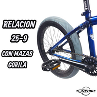 Bicicleta Chepe Joy Rider Bmx Azul / Gris Mid