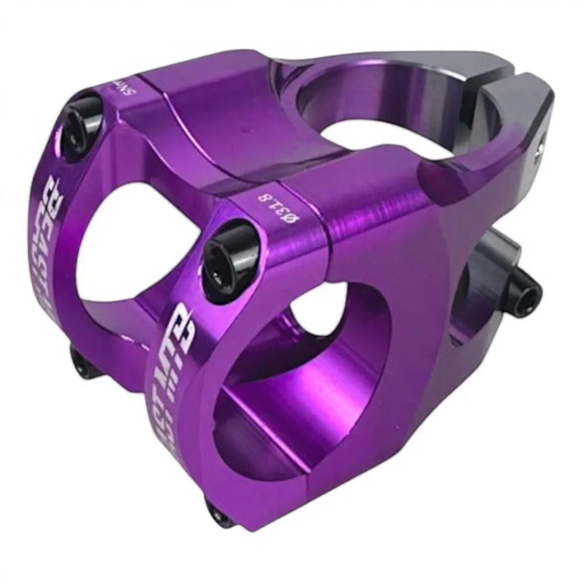 Poste Steam Kodiak Best Bicicleta Mtb/stunt Aluminio Negro/Morado