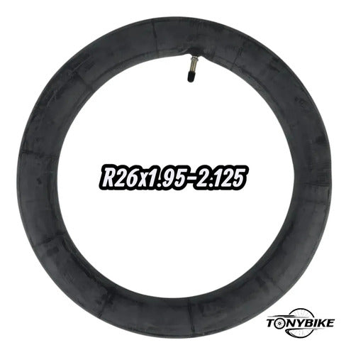 Par De Camaras Kronos Rodado 26x2.95-125 V/americana
