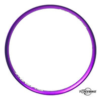 Par De Aros Doble Capa Rodado 26 36h Summit Rebel Morado