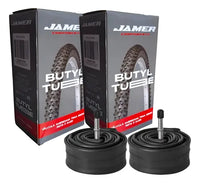 Par De Camara Rodado 27.5 Con Valvula Americana De Butyl