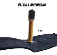 Par De Camara Rodado 27.5 Con Valvula Americana De Butyl