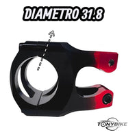 Poste Steam Kodiak Best Bicicleta Mtb/stunt Aluminio Negro/Rojo