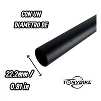 Manubrio Best 31.8 X 800mm Mtb, Stunt, Largo Aluminio KODIAK Amarillo/Negro