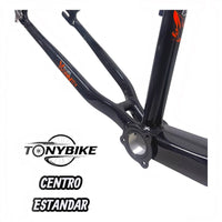 Cuadro Para Stuntbike Beast Modelo Blaze Aluminio Rodado 26 Negro