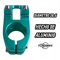 Poste Steam Beast Bicicleta Mtb/Stunt Aluminio Wildcat Menta