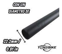 Manubrio De Color Best 31.8 X 800mm Mtb, Stunt Aluminio 6061 Negro