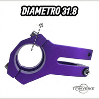 Poste Steam Beast Bicicleta Mtb/Stunt Aluminio Wildcat Morado