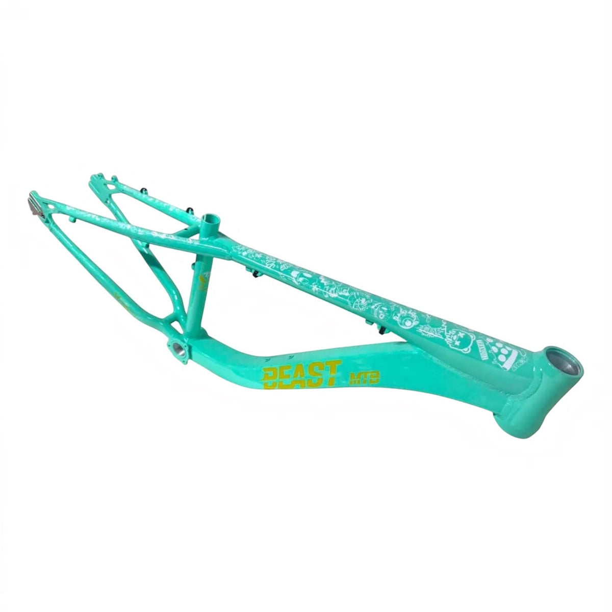 Cuadro Para Stuntbike Beast Modelo Blaze Aluminio Rodado 26 Menta