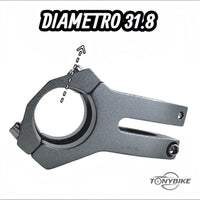 Poste Steam Beast Bicicleta Mtb/Stunt Aluminio Wildcat Plata