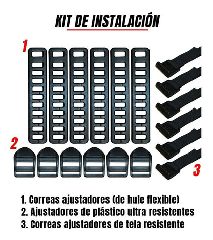 Rack Soporte Porta 3 Bicicletas Para Todo Tipo De Vehiculo