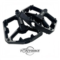 Par De Pedales 2pz Best Para Bicicleta Mtb 9/16 Aluminio Pin Negro