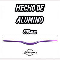 Manubrio De Color Best 31.8 X 800mm Mtb, Stunt Aluminio 6061 MORADO