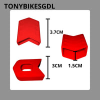 Fundas Protectoras De Bielas 4 Piezas Rojo