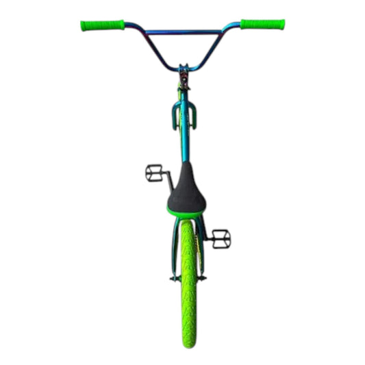 Bicicleta Centro Mid, Gorila Savage Tornasol/Verde Rodado 20