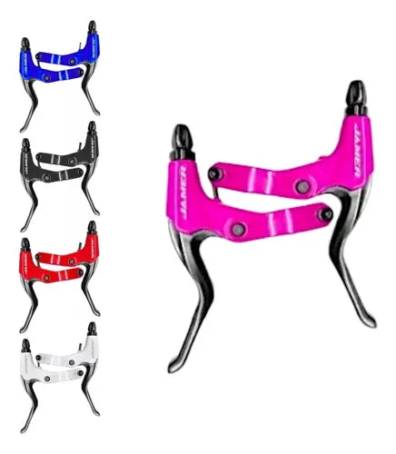 Palanca De Freno Aluminio Jamer Rosa Bicicleta Mtb