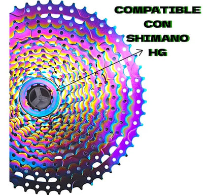 Cassette Marvo Tornasol Para Bicicleta De Montaña Hg 12 Vel