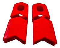 Fundas Protectoras De Bielas 4 Piezas Rojo