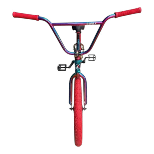 Bicicleta Centro Mid, Gorila Savage Tornasol/Roja Rodado 20