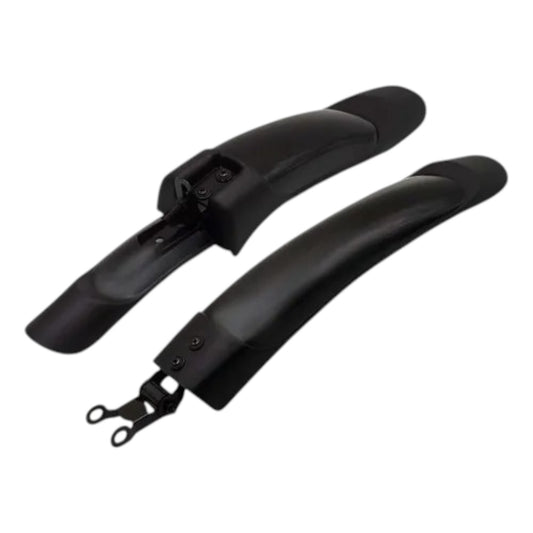 Juego Salpicaderas Para Bicicleta Delantera Y Trasera R24-26 Color Negro