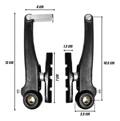 Kit Completo De Frenos V-break / De Torre Para Bicicleta