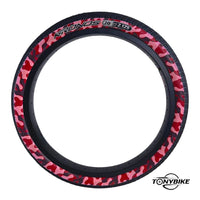 Llanta Kronos Camuflaje Rojo 20x2.125