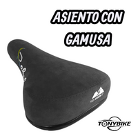 Asiento Rebel De Gamusa Para Stuntbike Negro