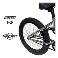BICICLETA ROTOR R20 GORILA SPARTAN CROMADO CENTRO AMERICANO