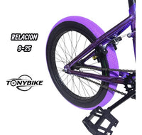BICICLETA ROTOR R20 GORILA SPARTAN MORADO CENTRO AMERICANO