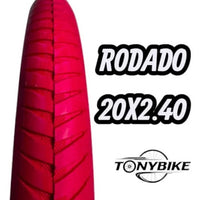 LLANTA TOP RANK VOYAGER ROJO 20x2.40