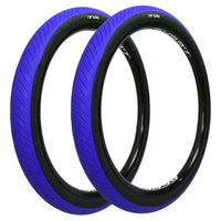 LLANTA 26 x 2.40 TOP RANK AZUL NEGRA STUNT