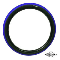 LLANTA 26 x 2.40 TOP RANK AZUL NEGRA STUNT