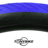 LLANTA 26 x 2.40 TOP RANK AZUL NEGRA STUNT