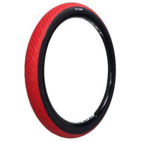 LLANTA 26 x 2.40 TOP RANK ROJA NEGRA STUNT